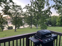 View to your right as looking out the back door.