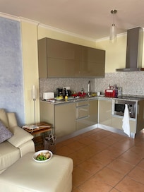 Comfy space to sit, cook and relax