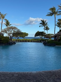 Pool area super clean