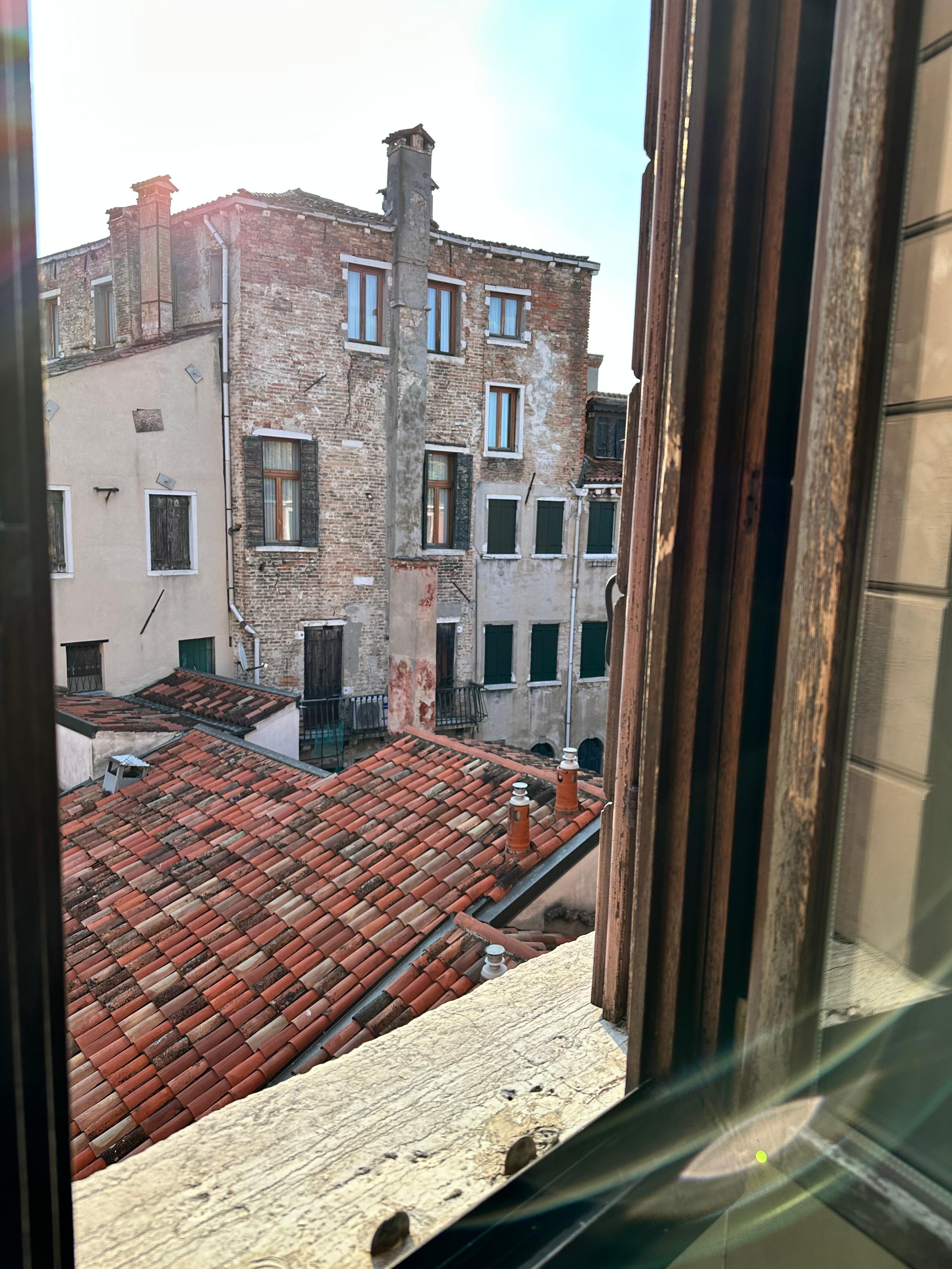 View from bathroom window 