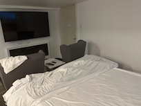 Stains on bed linens