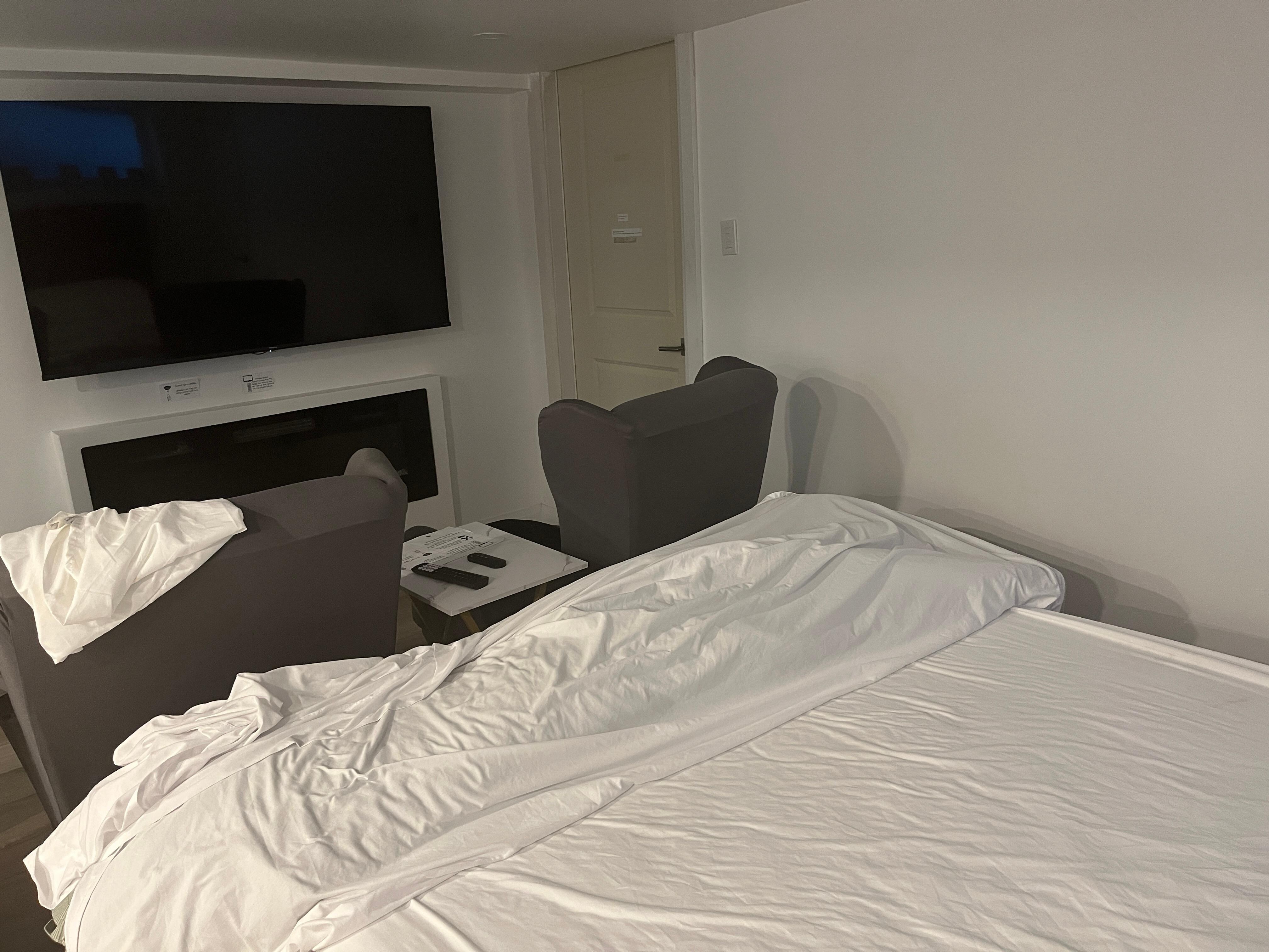 Stains on bed linens 