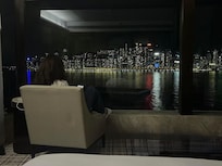 The harbour view from the room