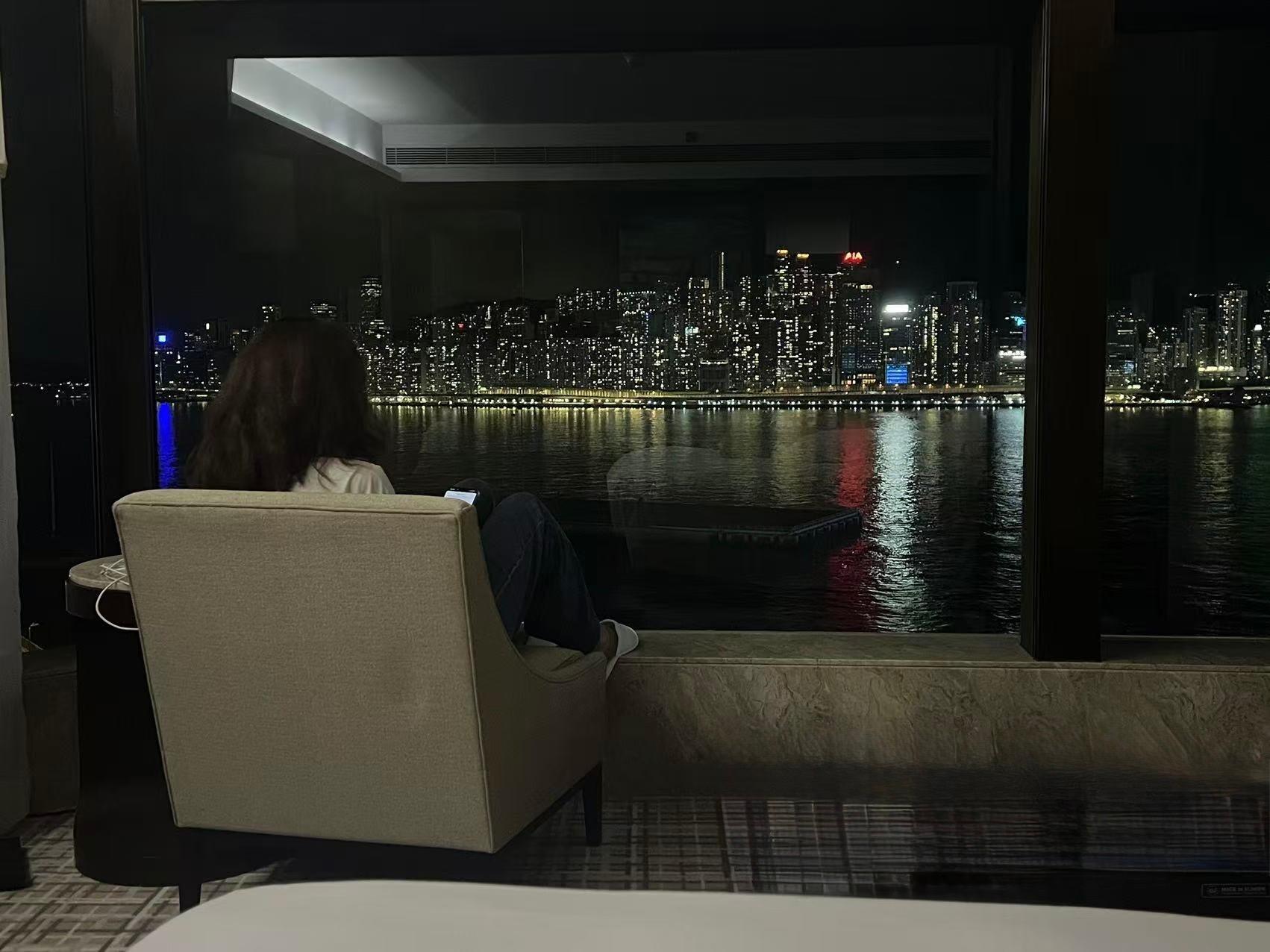 The harbour view from the room