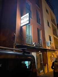 Hotellets indgang
