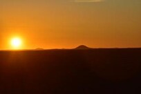 From the sunset platform bar