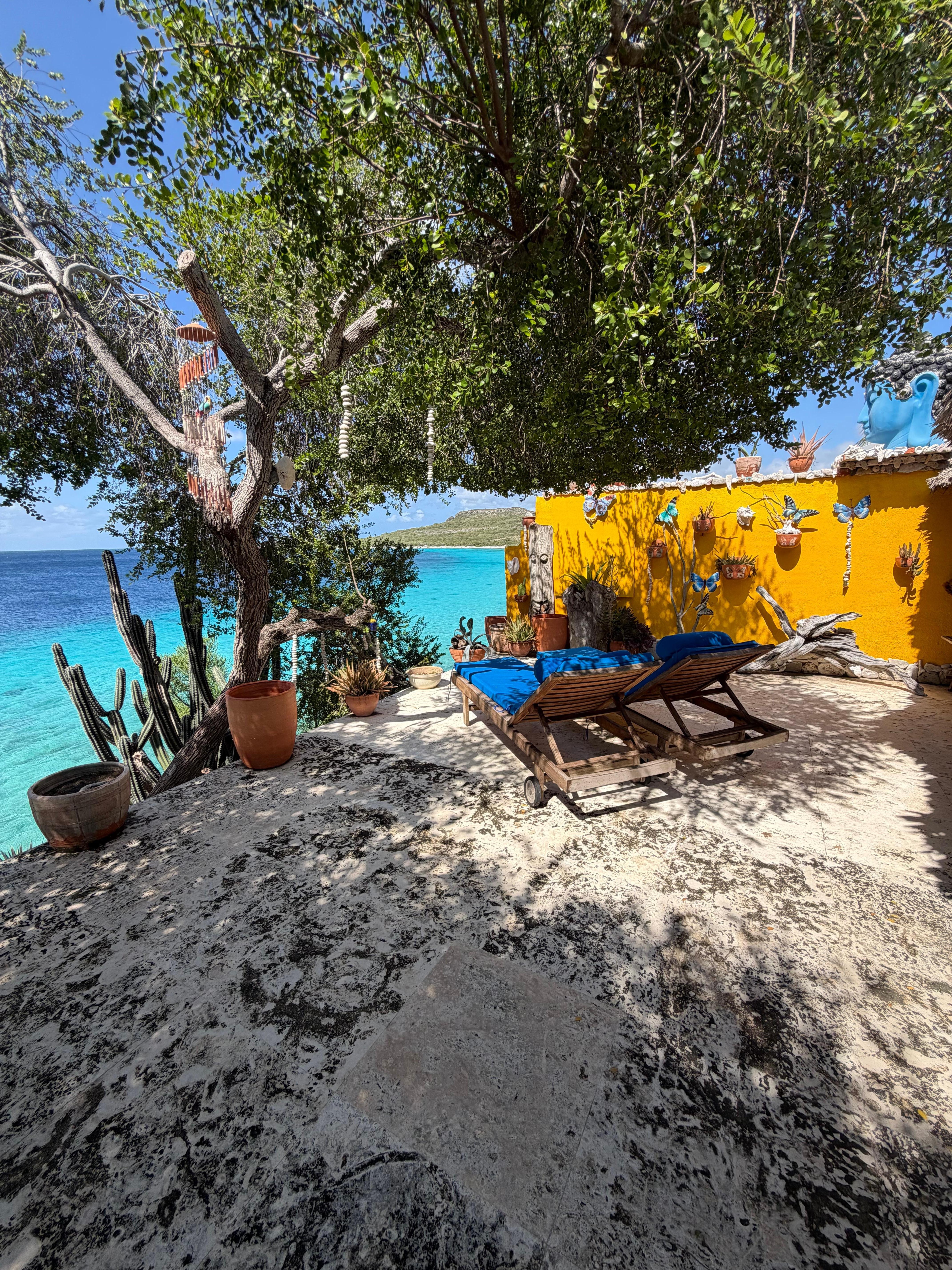 View from the main patio