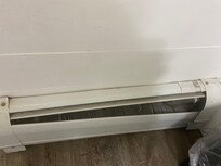 Heater in bathroom