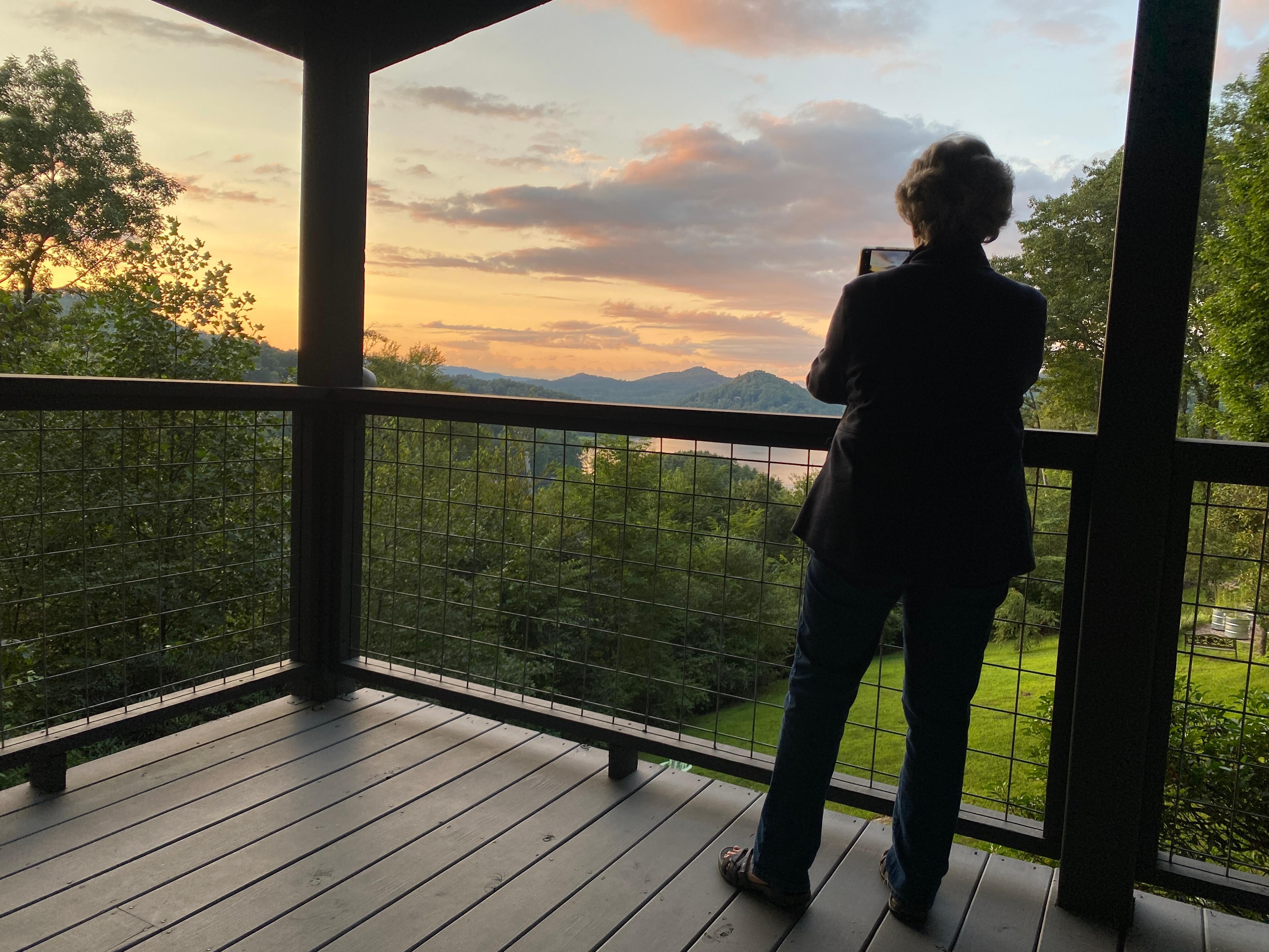 A nice colorful sunrise.