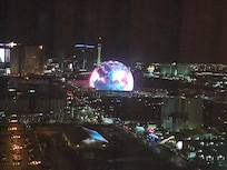 OMG...The Sphere was absolutely the coolest..saw the Wizard of Oz