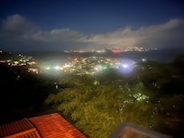 Night time on the deck