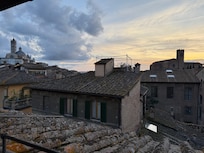 View from apartment tv room