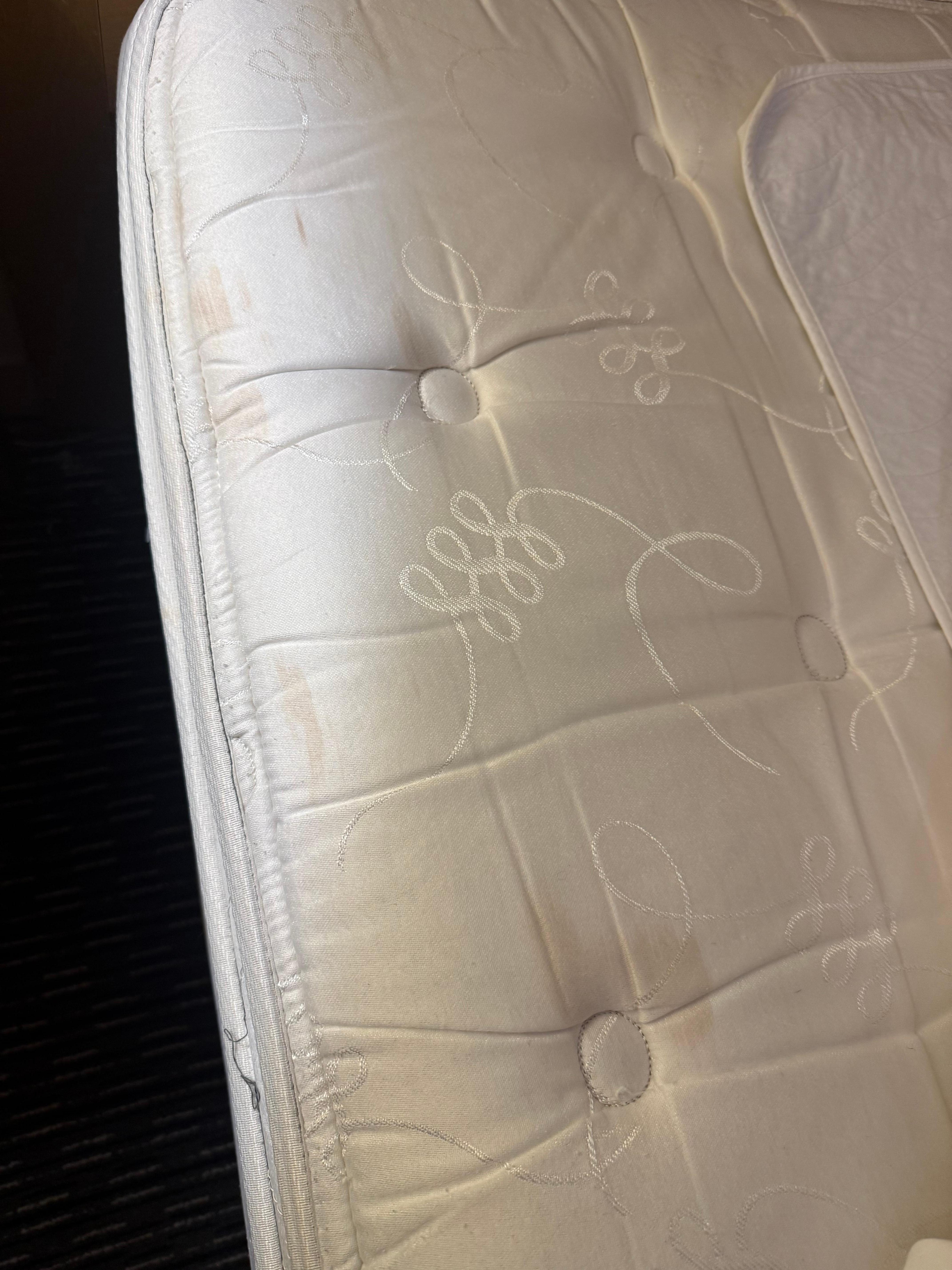 Stained mattress