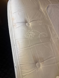 Stained mattress