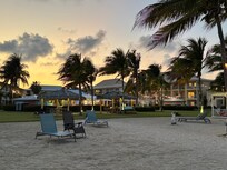 Evening view of resort