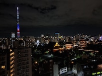 Blick von der Dachterrasse