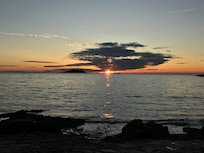 Sonnenuntergang am Strand