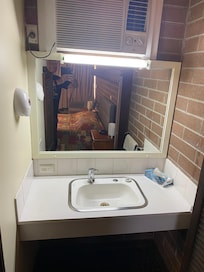 Basin totally worn out