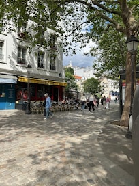 Torget utanför hotellet