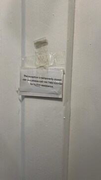 Esta es la recepción 7x24 que ofrecen