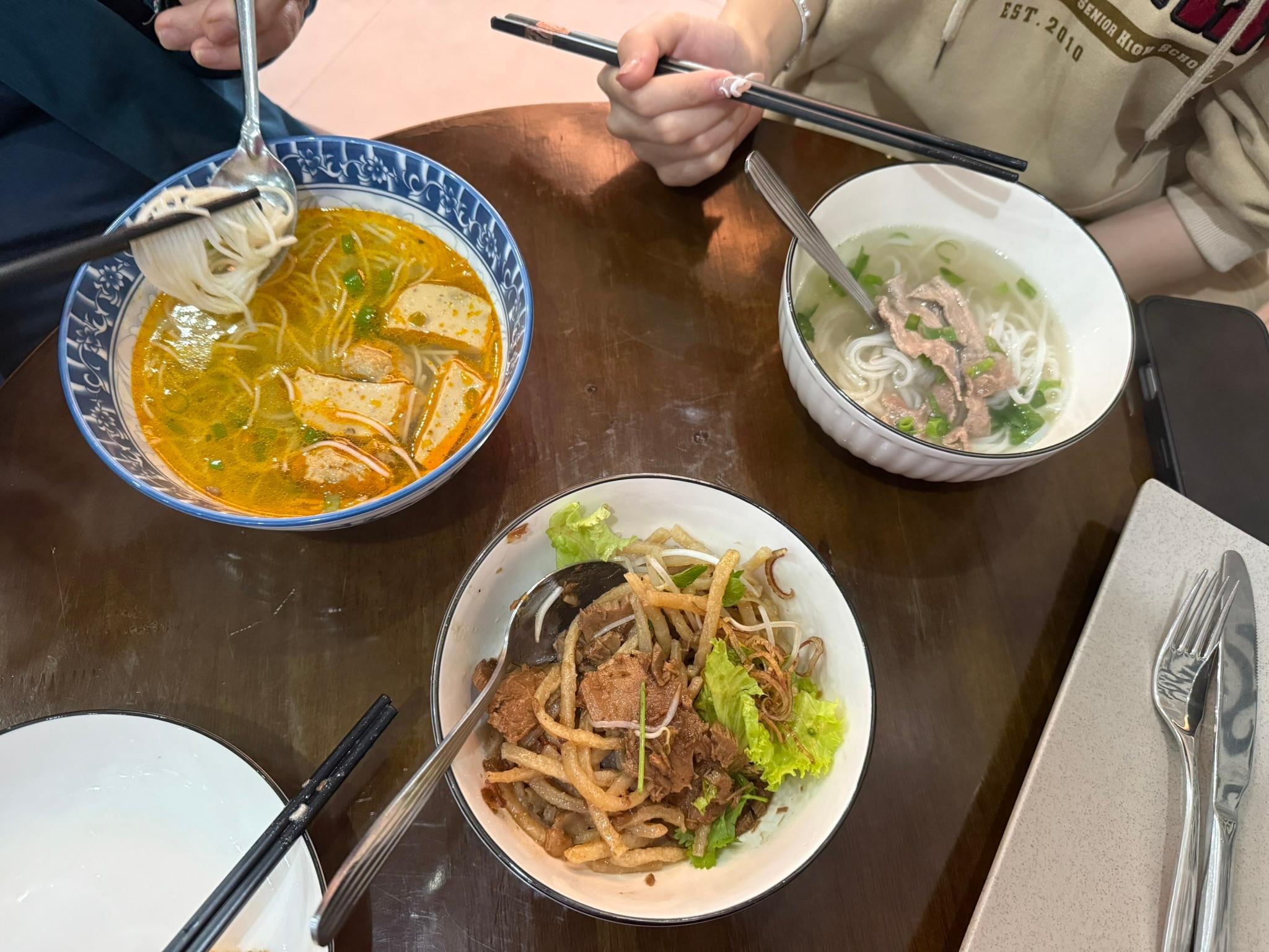 美味的越式早餐(也有西式可選擇)