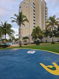 The grounds.
