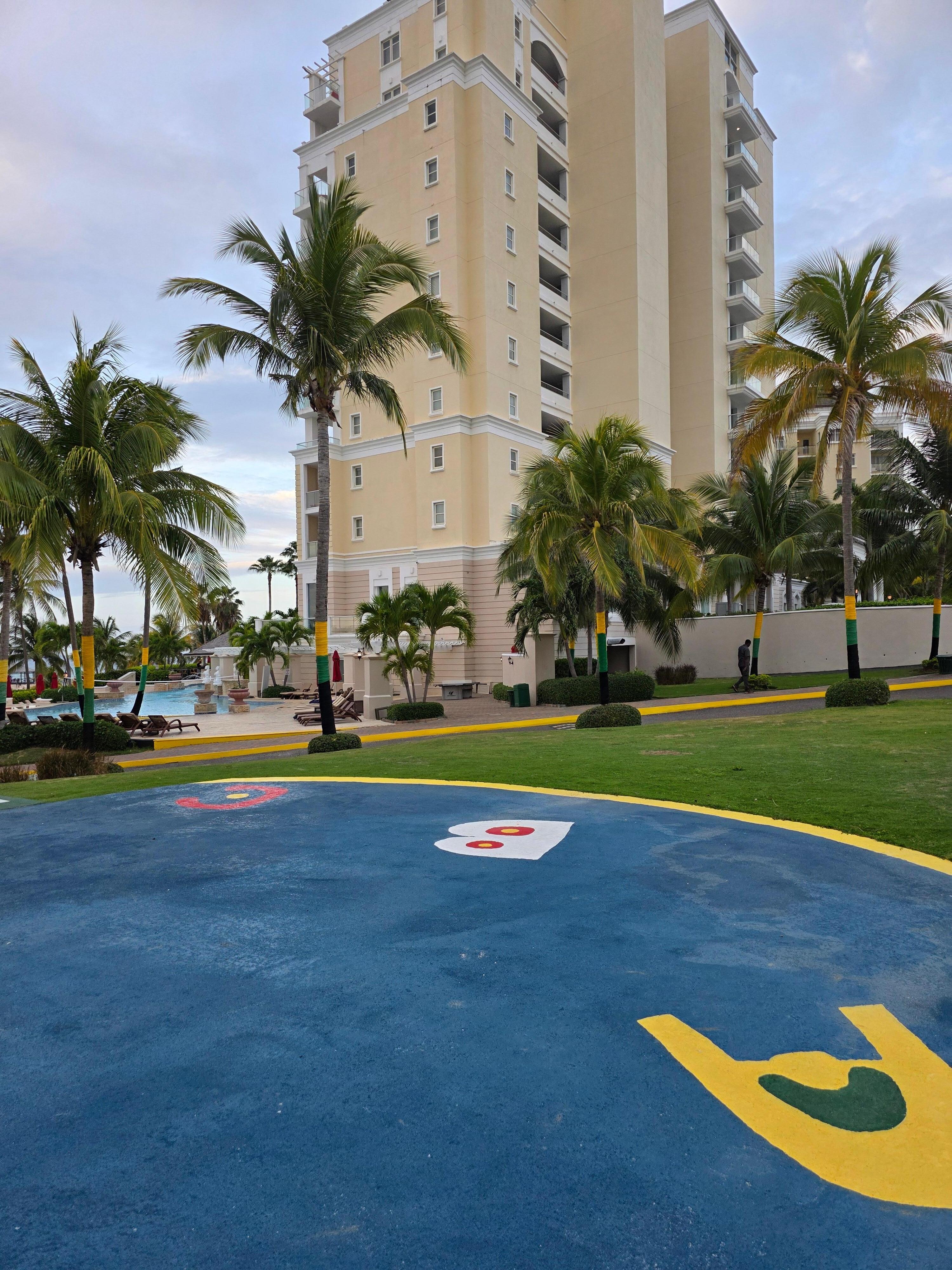 The grounds.