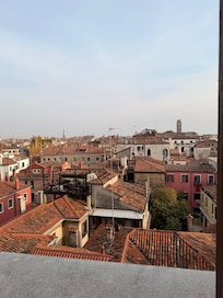 Venice rooftop terrace view
