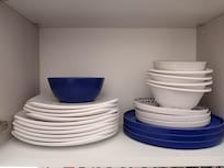 Plastic dishes