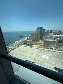 View from elevator lobby