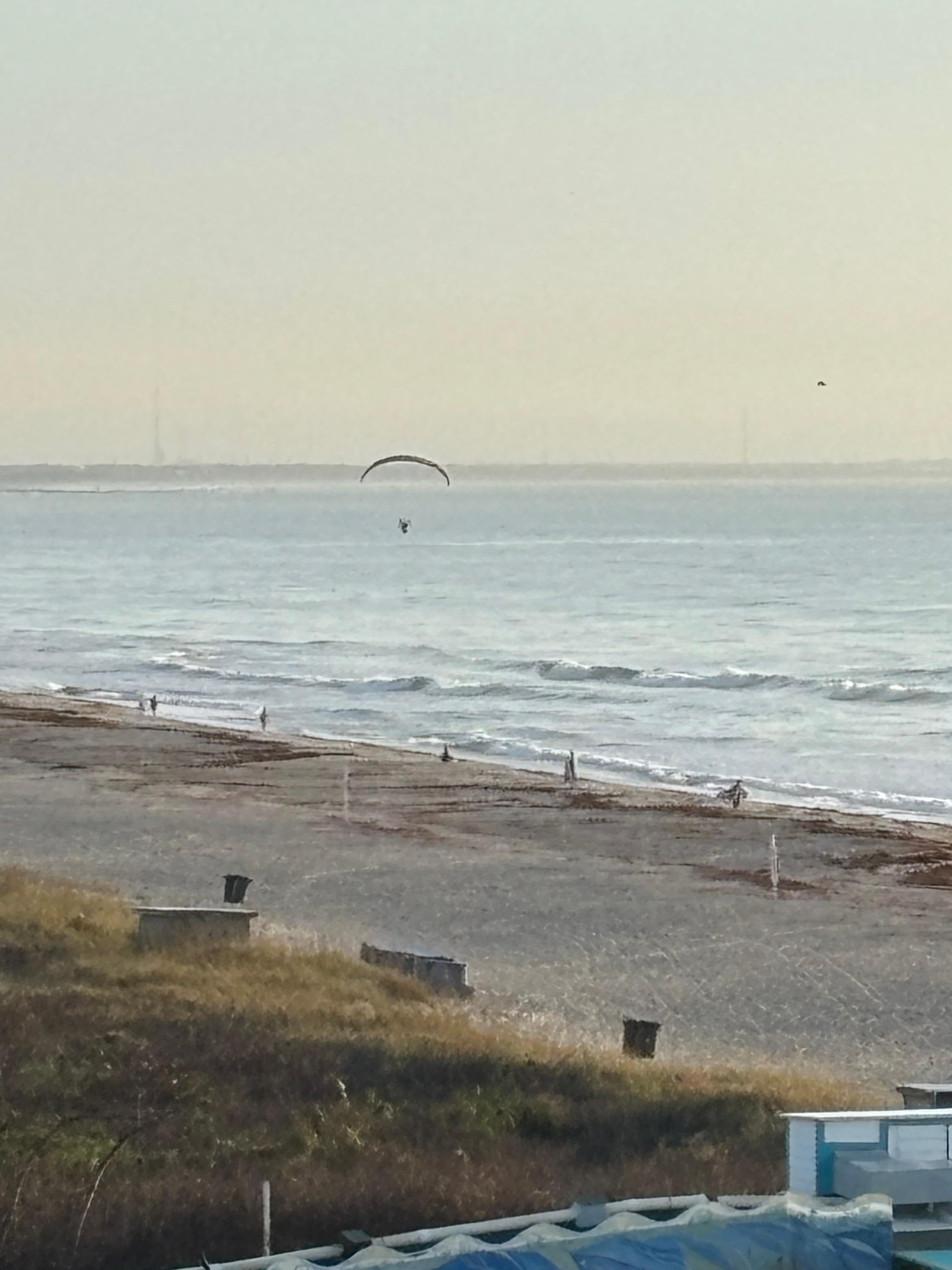 Rooftop view of beach 