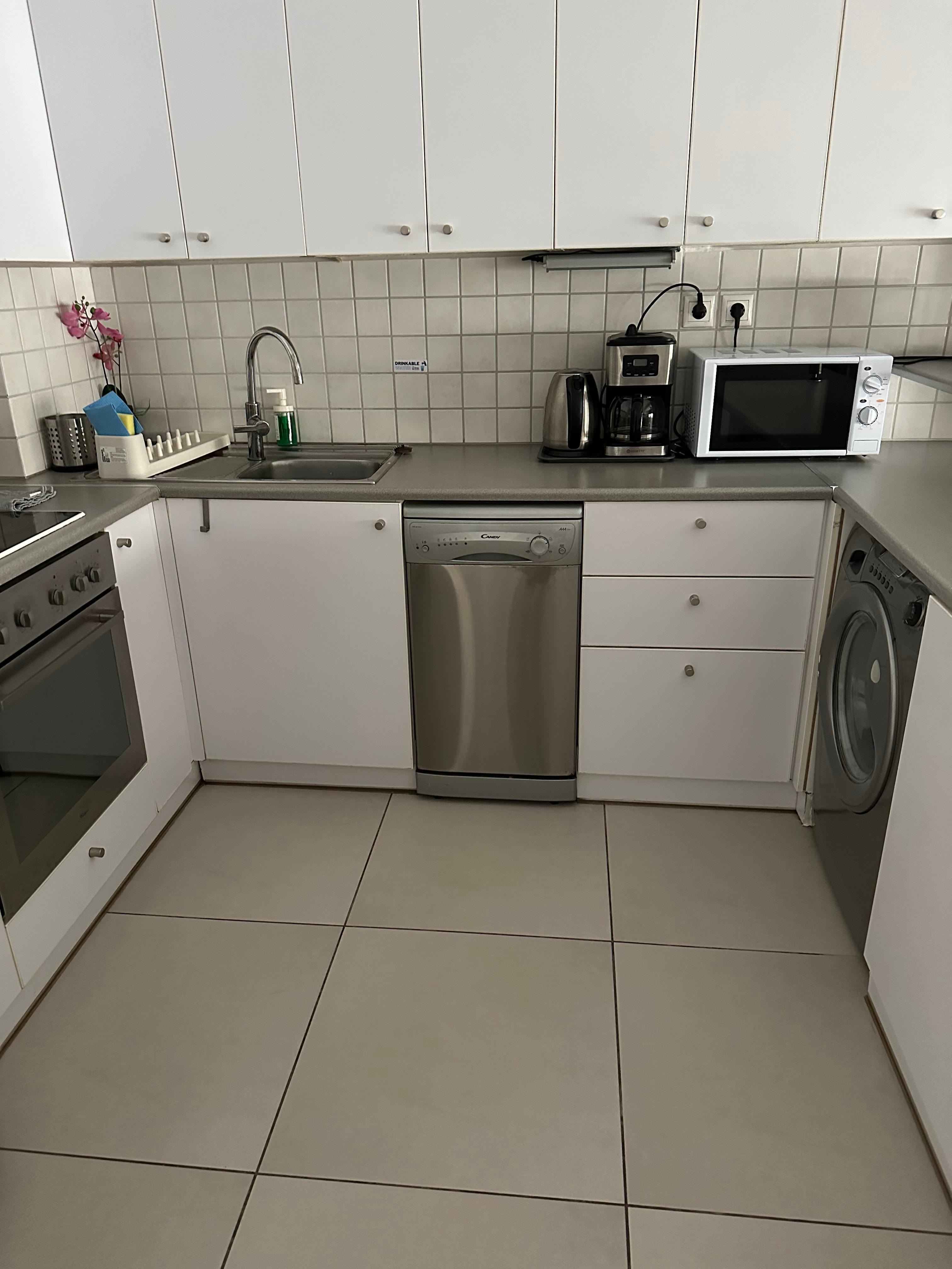 All amenities- loved having the clothes washer!