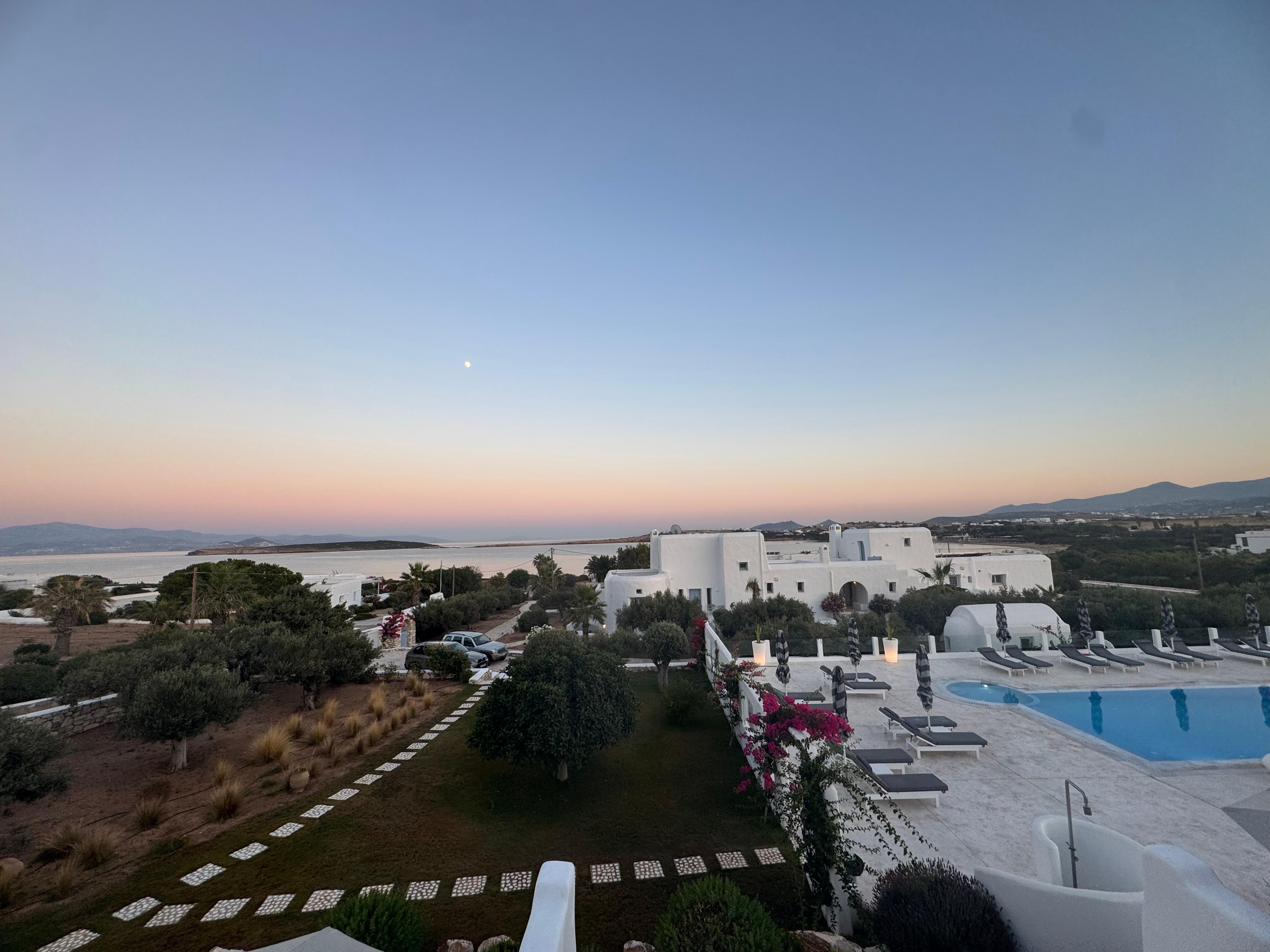 View from the hotel room