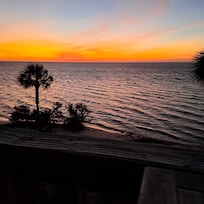 Sunrise from the deck
