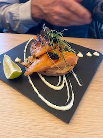 Salmon appetizer