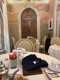 Small dining area, not main one where I had tea