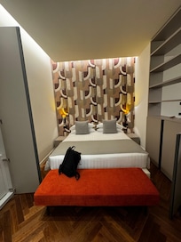 Bedroom and closets were perfect