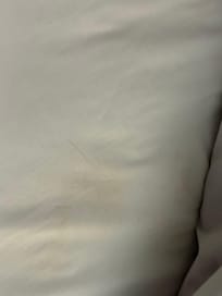 Stains on sheets