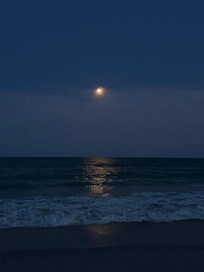 Photo taken at night.