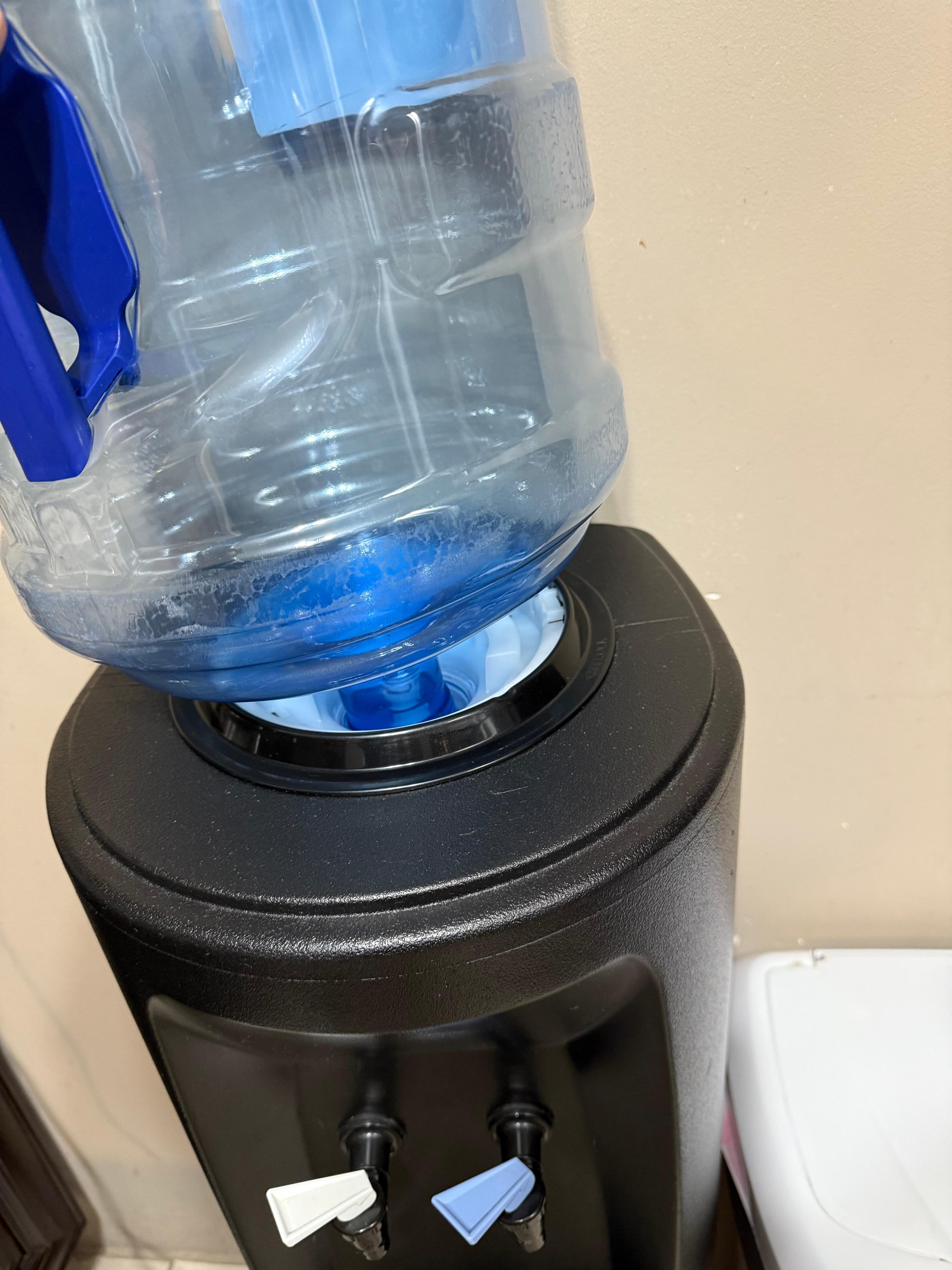 Empty water jug.