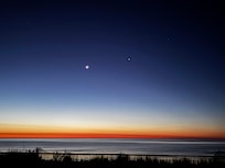 Dawn on the ocean