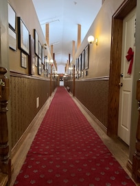 Lot of historical items to look at on the walls