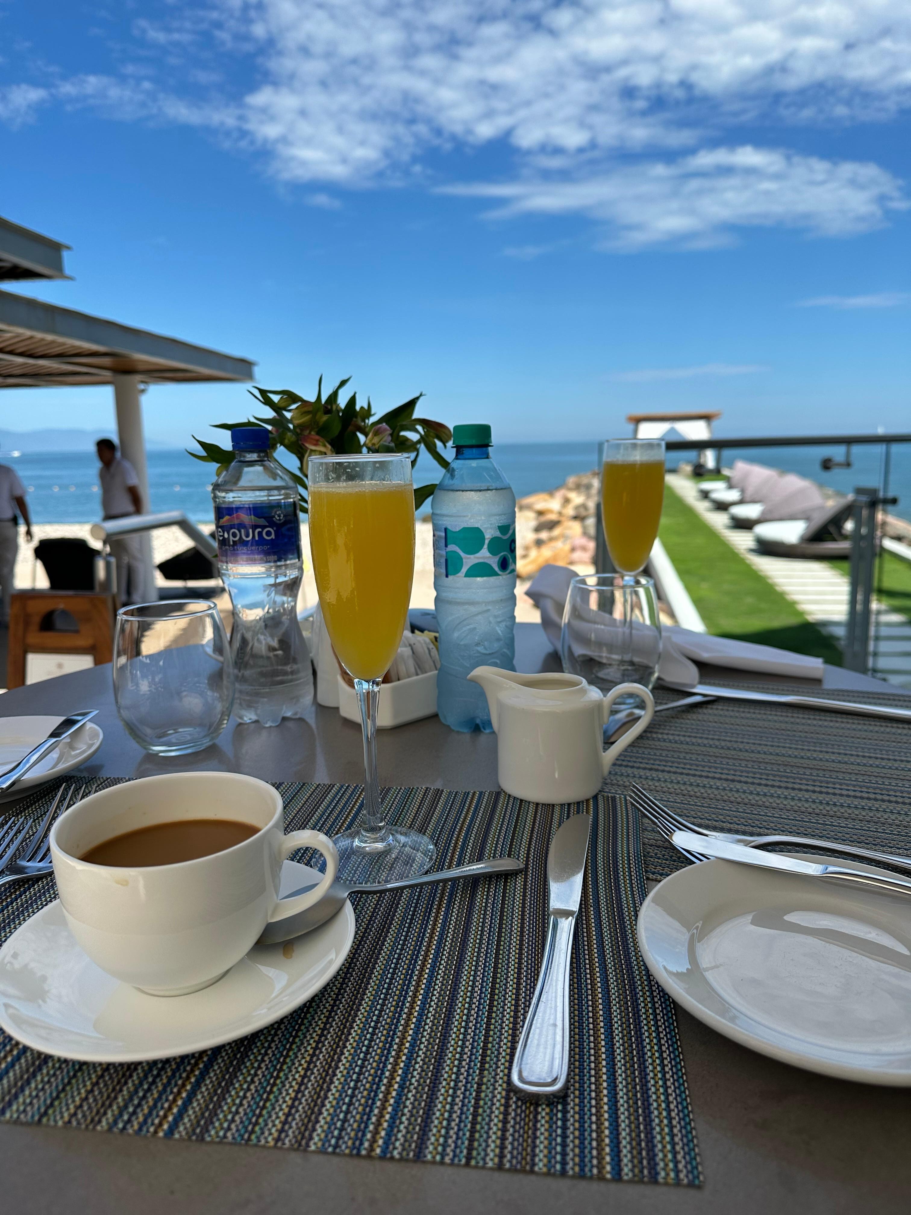 Breakfast view