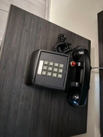 Ancient motel phone