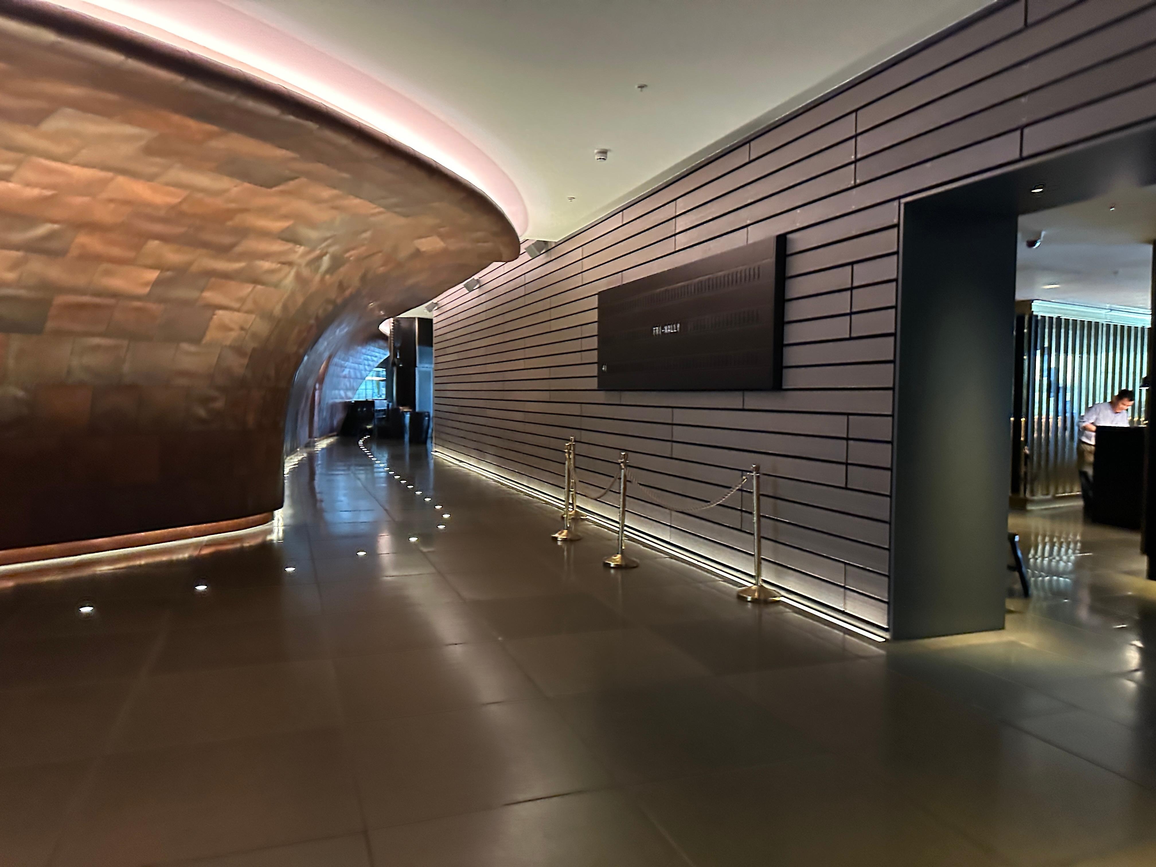 Partial view of lobby 