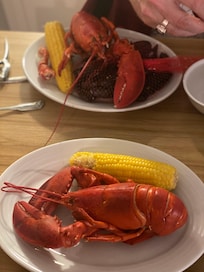 Dinner from C-Rays just up the road :)