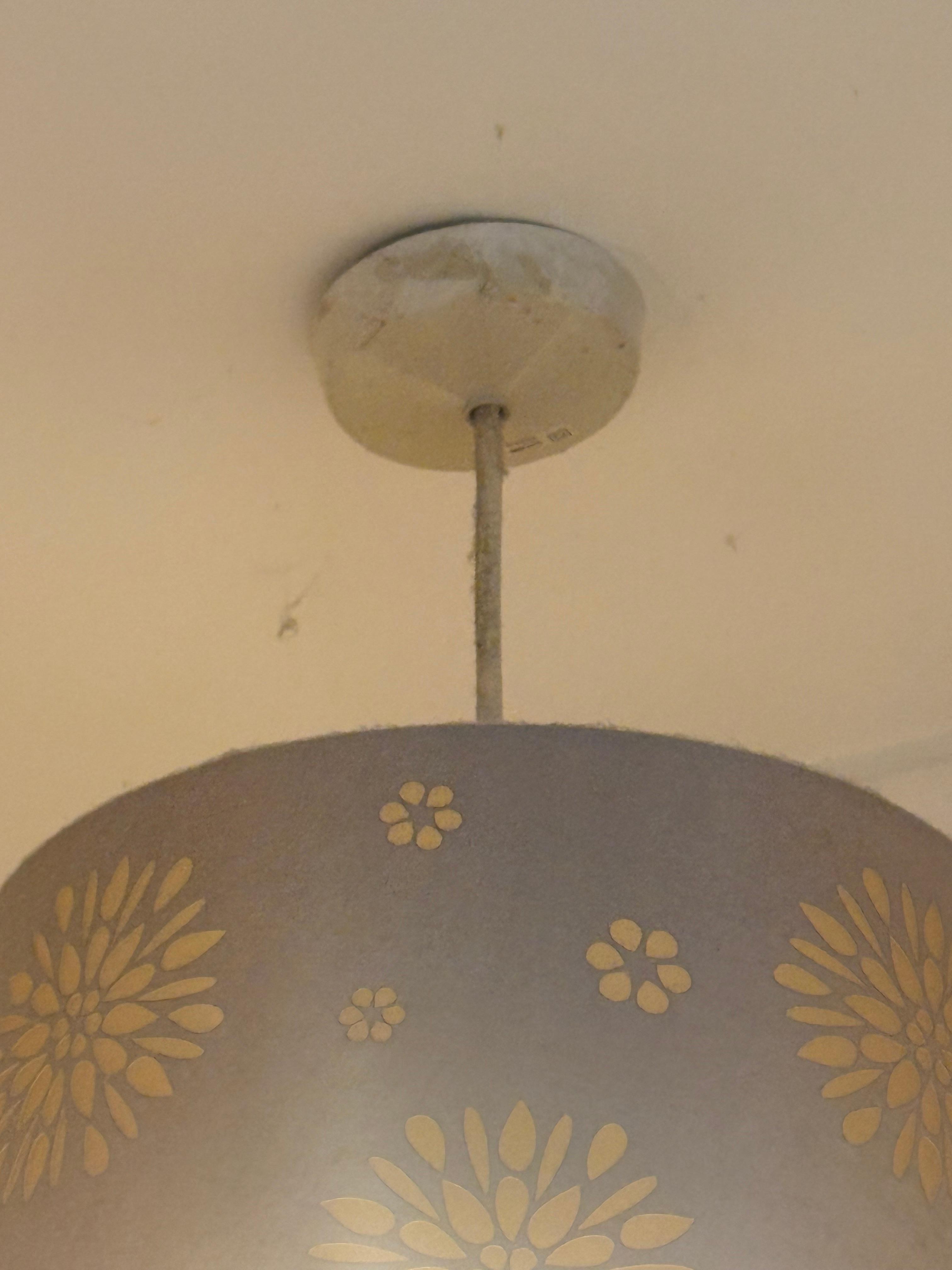 Dust was caked on all fixtures