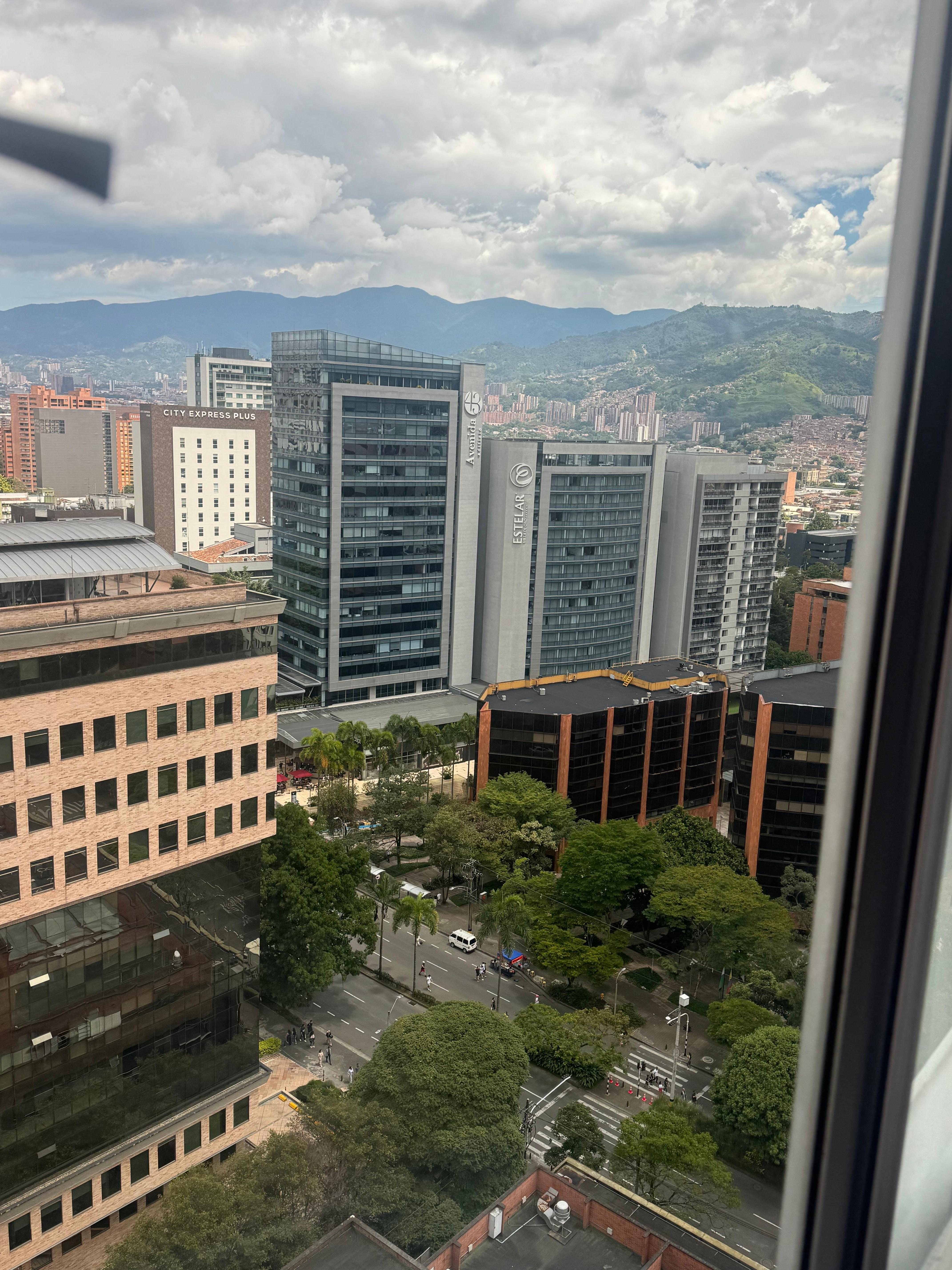 View from my room.