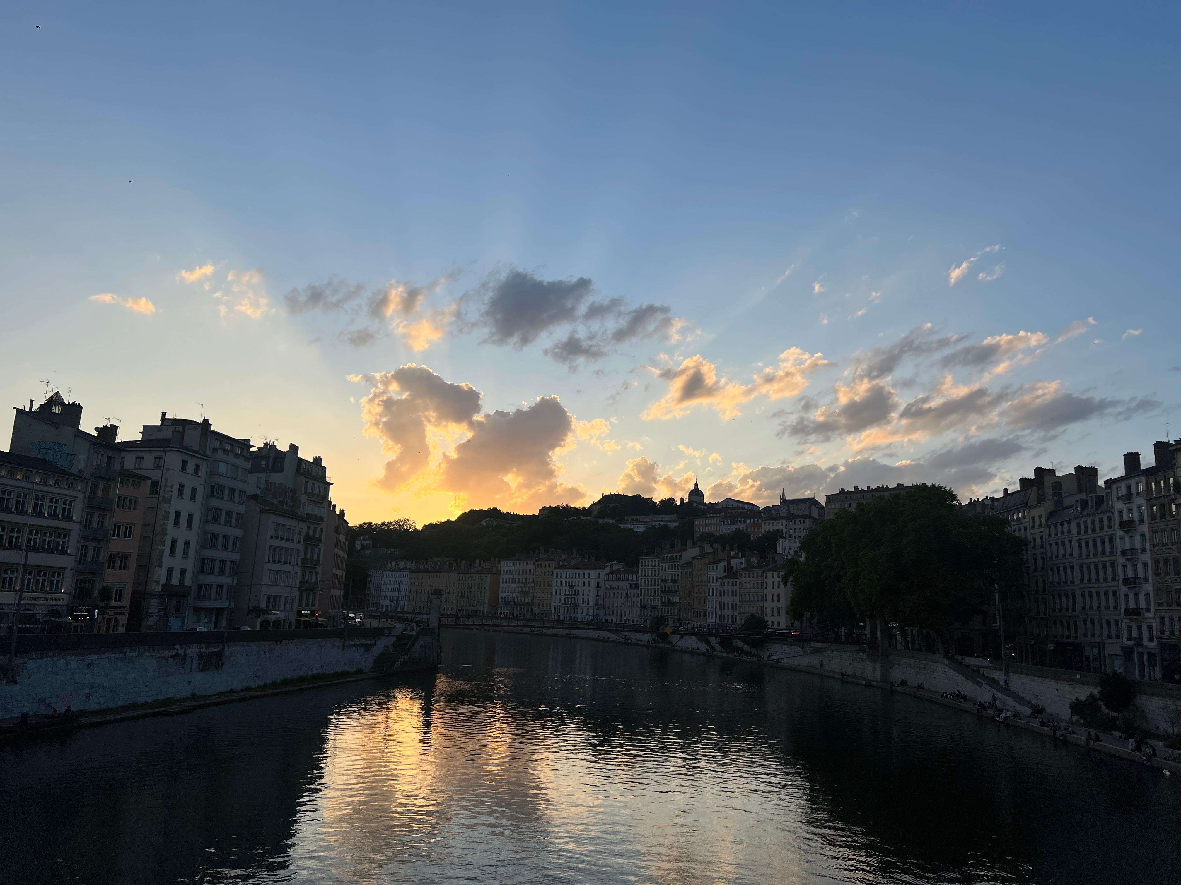 View after 15 min walk to the bridge