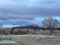 East view from front door in the evening